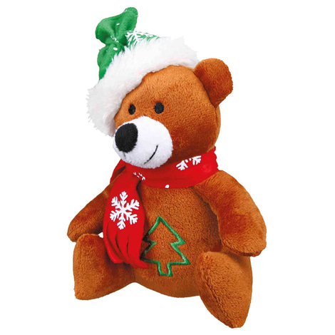 Trixie Xmas Weihnachtsmann, Rentier oder Bär aus Plüsch 20cm