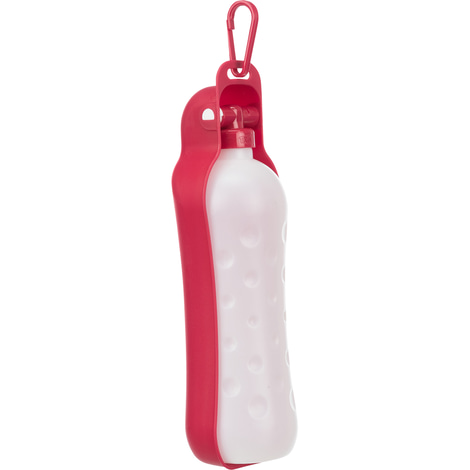 Flasche mit Trinknapf, Kunststoff