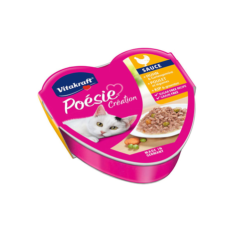 Vitakraft Poésie Création mit Huhn & Gartengemüse
