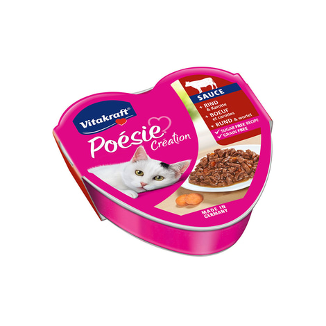 Vitakraft Poésie Création mit Rind & Karotte