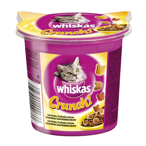 Whiskas Crunch mit Huhn, Truthahn & Ente