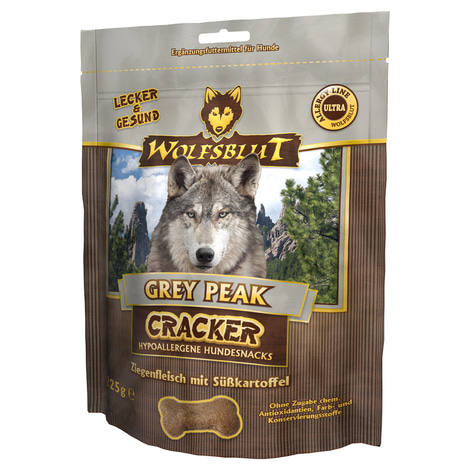 Wolfsblut Cracker Grey Peak, kozí maso