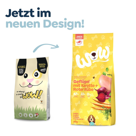 WOW Trocken Junior Geflügel 6kg