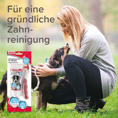 beaphar Zahnpflege Set für Welpen