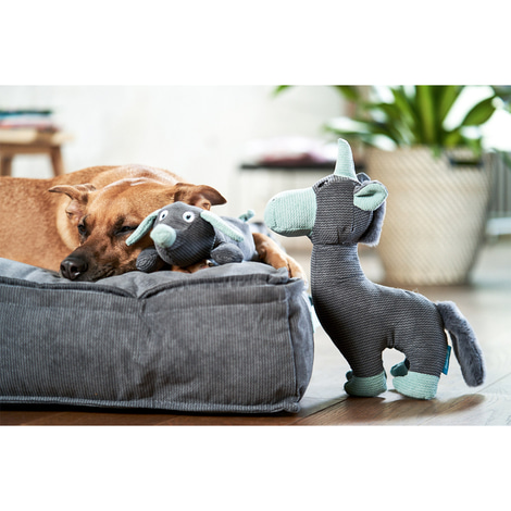 ZooRoyal Hundespielzeug Einhorn Anthrazit