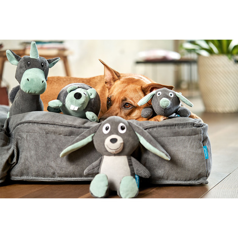 ZooRoyal Hundespielzeug Einhorn Anthrazit