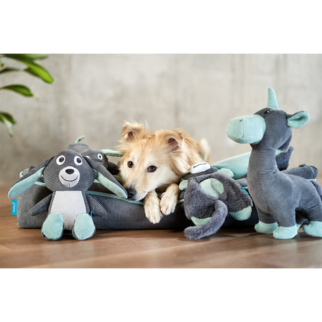ZooRoyal Hundespielzeug Einhorn Anthrazit