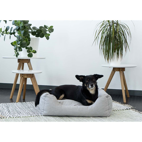 ZooRoyal In- & Outdoor Haustierbett Sam 61x48 cm grau