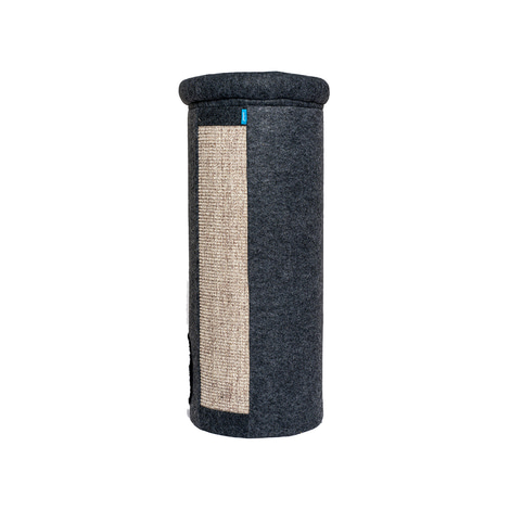 ZooRoyal Premium Kratztonne Natura 95cm Filz anthrazit