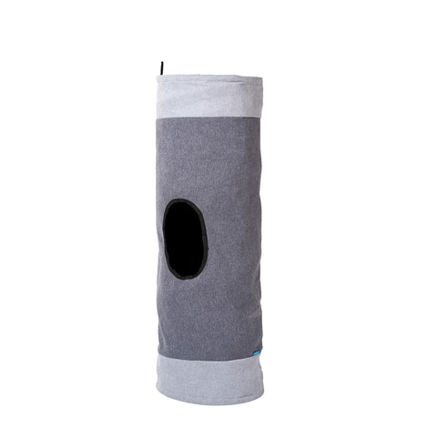 ZooRoyal Rascheltunnel Maja grau Ø 30 x 90 cm