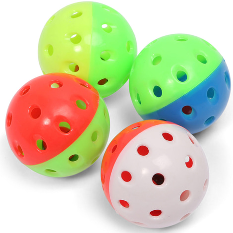 ZooRoyal Rasselbälle 4er Set