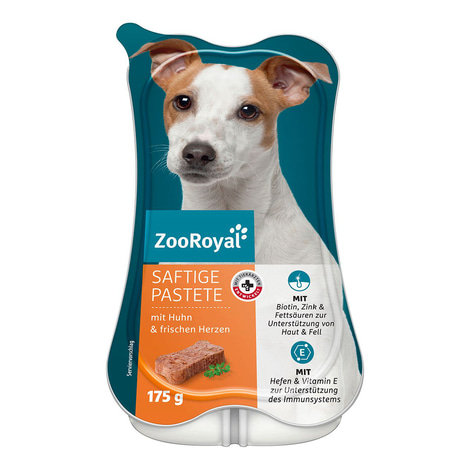 ZooRoyal Saftige Pastete mit Huhn & Herz