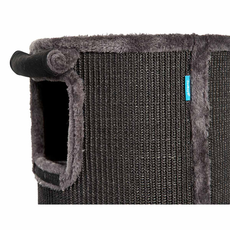 ZooRoyal Kratztonne Klara 100 cm schwarz