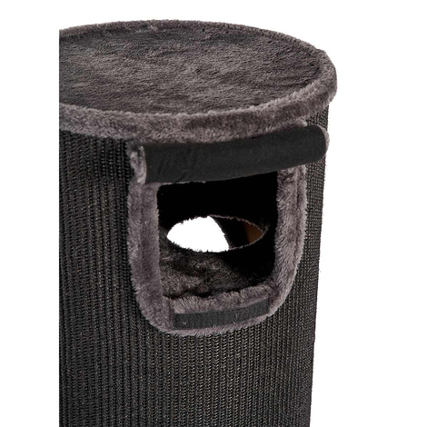 ZooRoyal Kratztonne Klara 100 cm schwarz