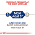ROYAL CANIN MAXI Adult 5+ Trockenfutter für ältere große Hunde