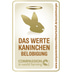 Dokas Kaninchenohren mit Fell getrocknet