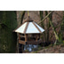 Dobar Vogelfutterhaus m. Futter-Silo zum Aufhängen