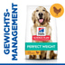Hill's Science Plan Hund Perfect Weight Large Breed Adult Huhn 12kg