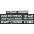 Julius-K9 Klettsticker Gr. S (11 x 3 cm)