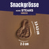 Purina AdVENTuROS Mini Steaks Hundeleckerli getreidefrei mit Hirsch