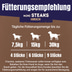 Purina AdVENTuROS Mini Steaks Hundeleckerli getreidefrei mit Hirsch