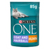 PURINA ONE COAT & HAIRBALL Katzenfutter nass in Sauce Huhn