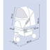 Trixie Haustier Buggy Hund und Katze