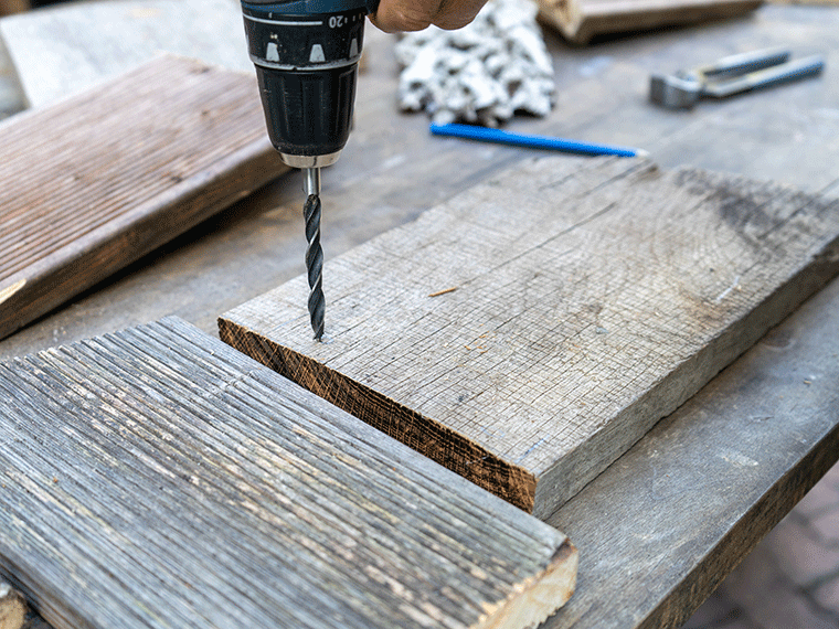 Nistkasten selber bauen Schritt 1