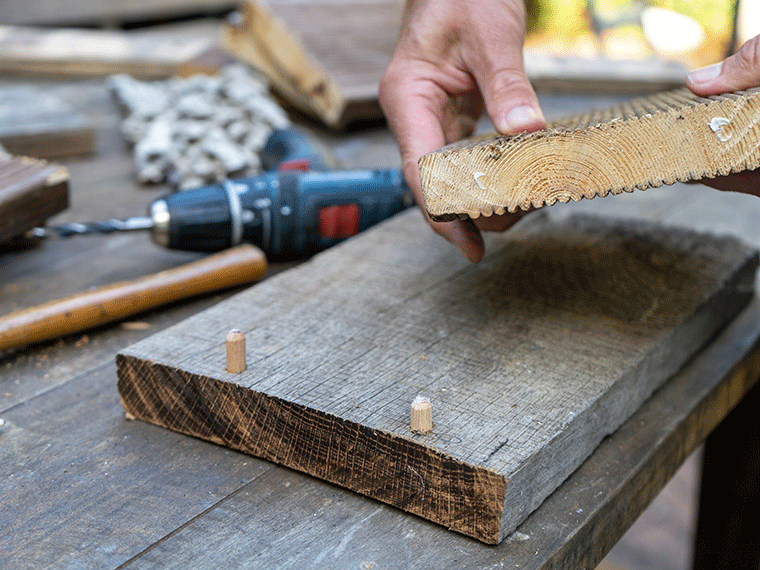 Nistkasten selber bauen Schritt 2