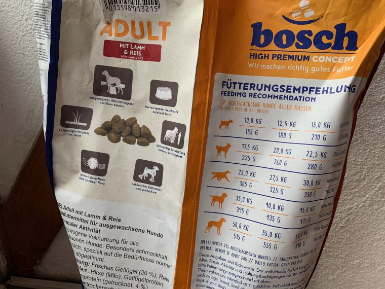 Bosch Hundefutter Inhaltsstoffe