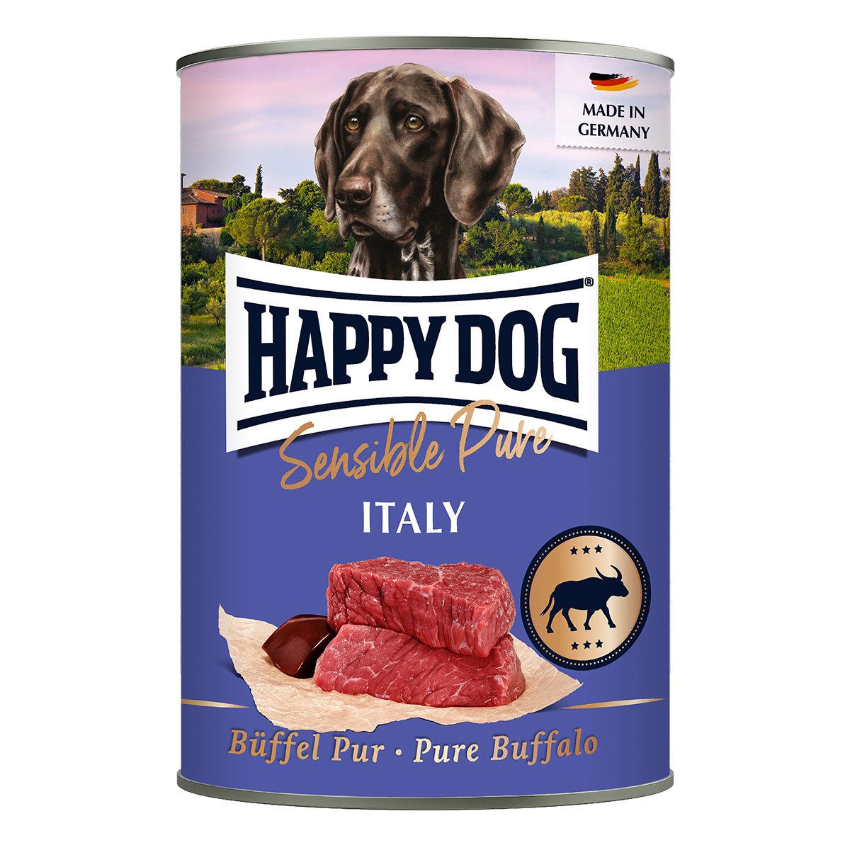 Happy Dog Büffel Pur, 12 x 400 g