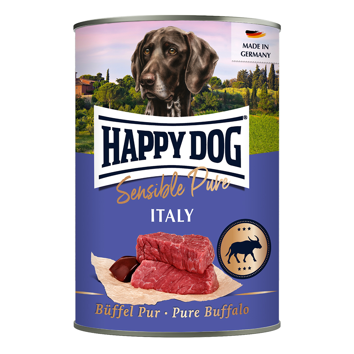 Levně Happy Dog Büffel Pur, 12 x 400 g