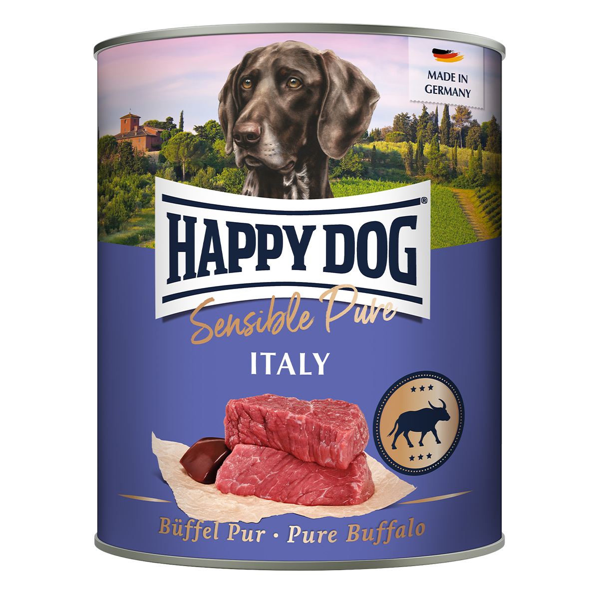 Happy Dog Büffel Pur, 6 x 800 g 6x800g