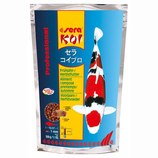 Sera KOI jarní/podzimní krmivo Professional 2200 g