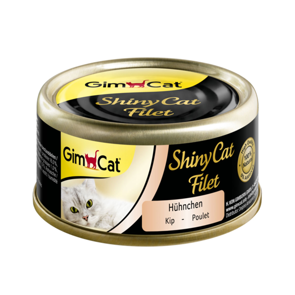 GimCat ShinyCat kuřecí filé, 6 x 70 g 6x70g