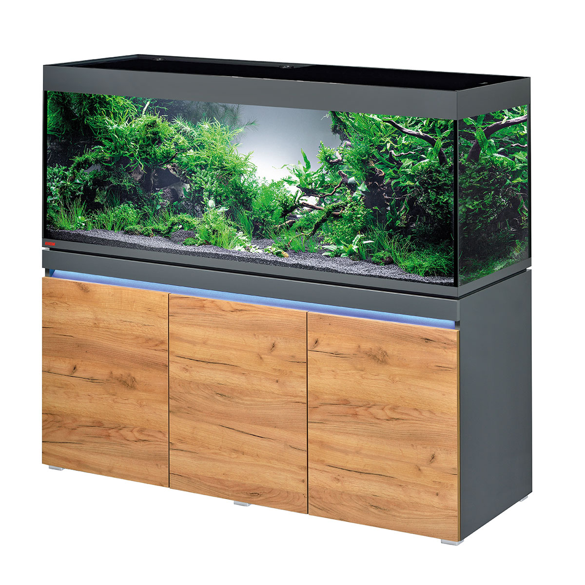 600 Liter Aquarium EHEIM incpiria 530 graphit/nature