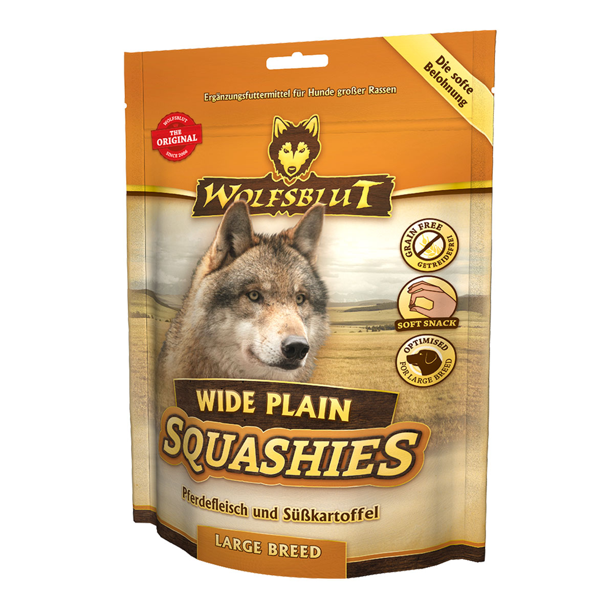 Levně Wolfsblut Squashies Wide Plain Large Breed 300 g