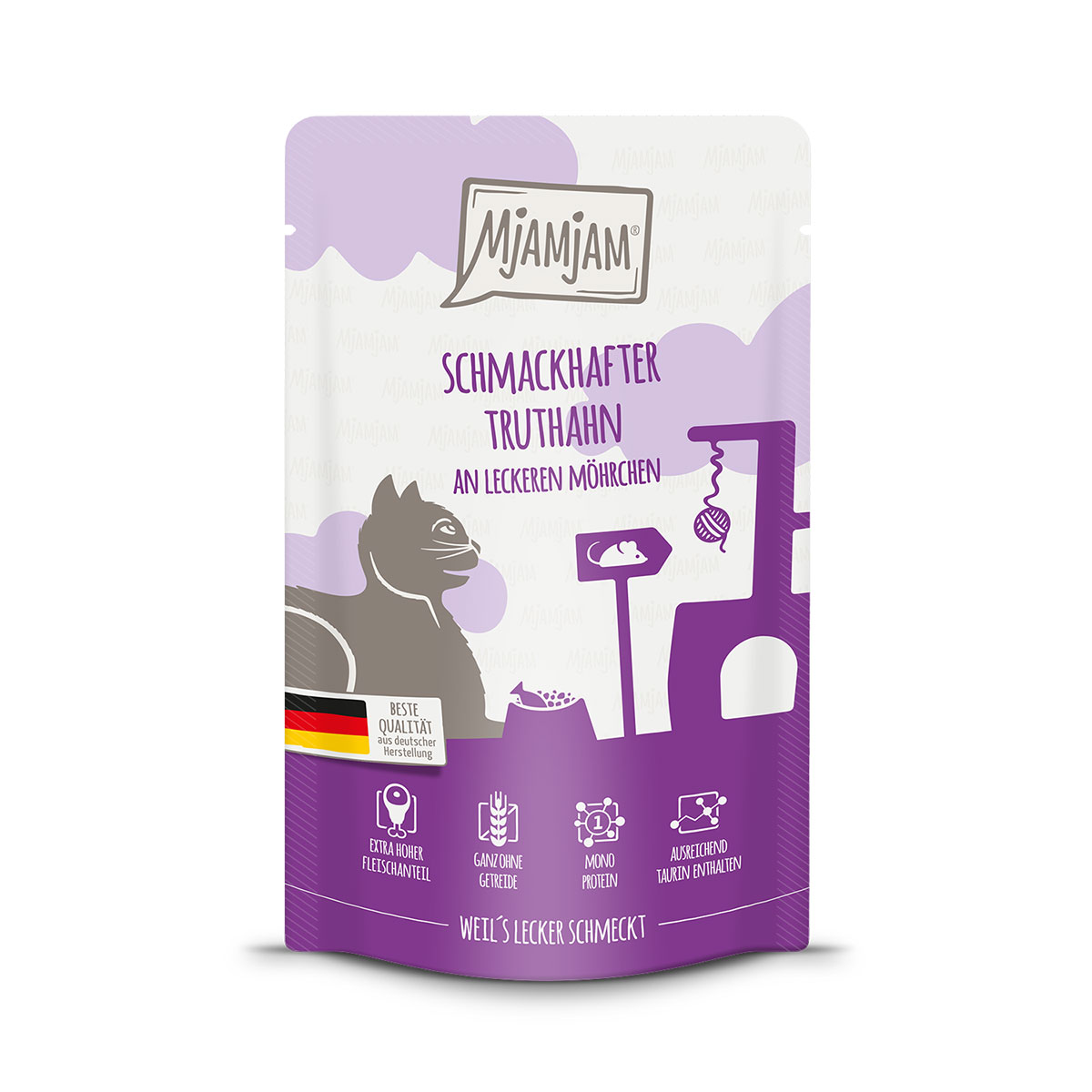 MjAMjAM – Quetschie – Pochoutkový krocan s lahodnou mrkvičkou 12 × 125 g