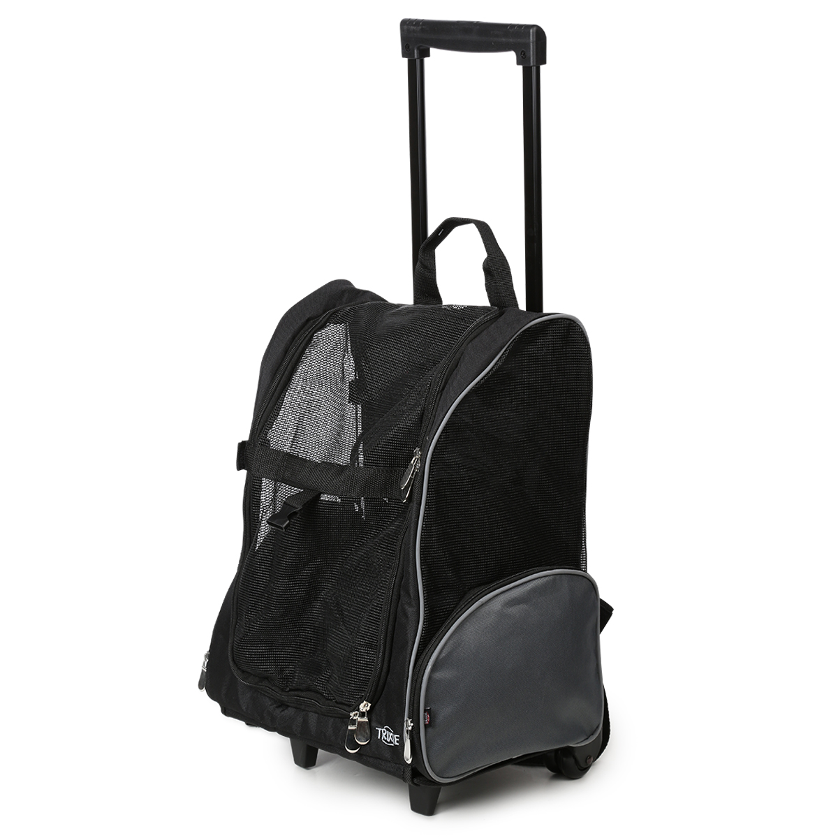 TRIXIE Tbag vozík na kolečkách 32 × 45 × 25 cm z nylonu, černá