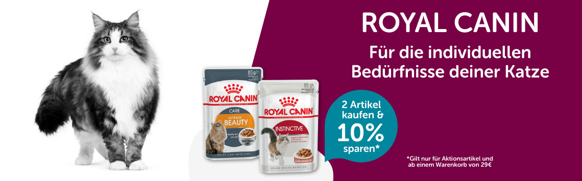 10% auf Royal Canin