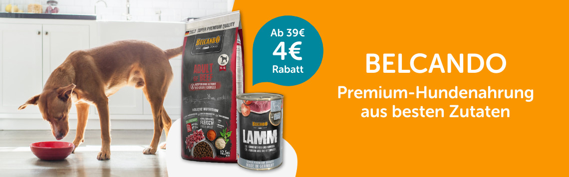 4€ Rabatt auf Belcando 
