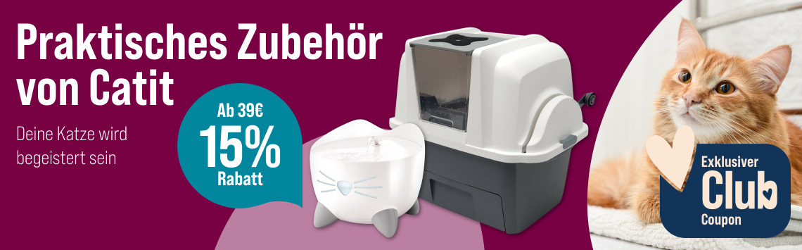 15% Rabatt auf Catit Zubehör