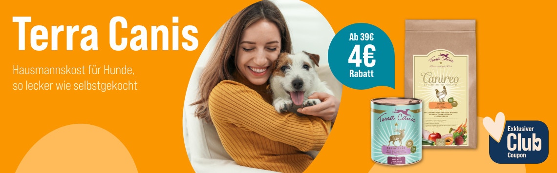 Spare 4 € auf Terra Canis