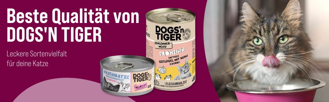 Dogs'n Tiger Katzenfutter
