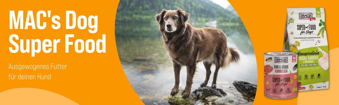 Entdecke MAC's Hundefutter