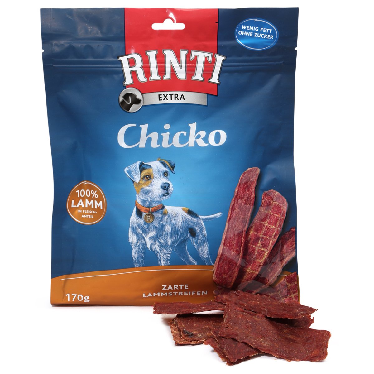 Levně Rinti Extra Chicko 100% s jehněčím masem 170 g