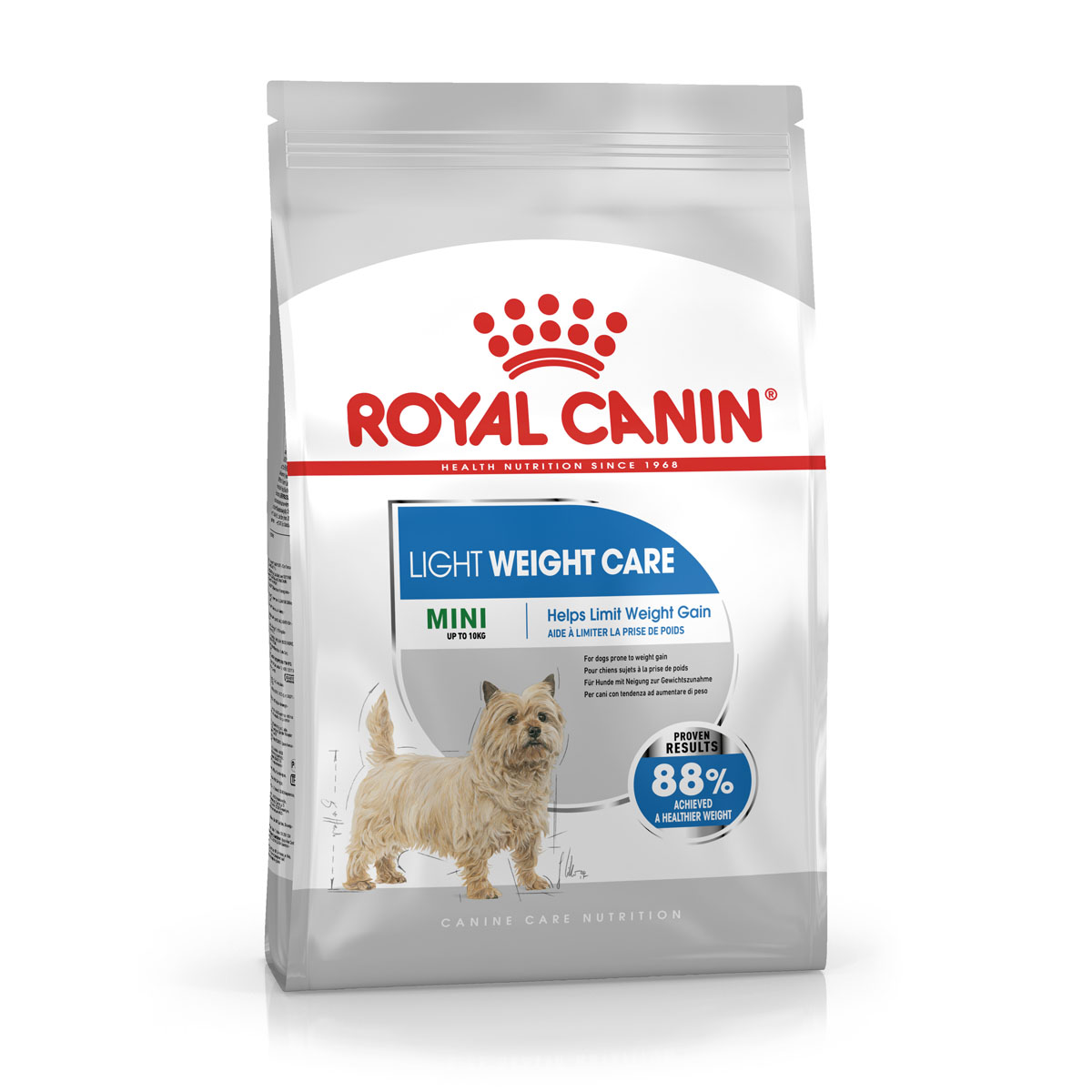 Levně ROYAL CANIN WEIGHT CARE MINI granule pro malé psy se sklonem k nadváze 2 × 8 kg