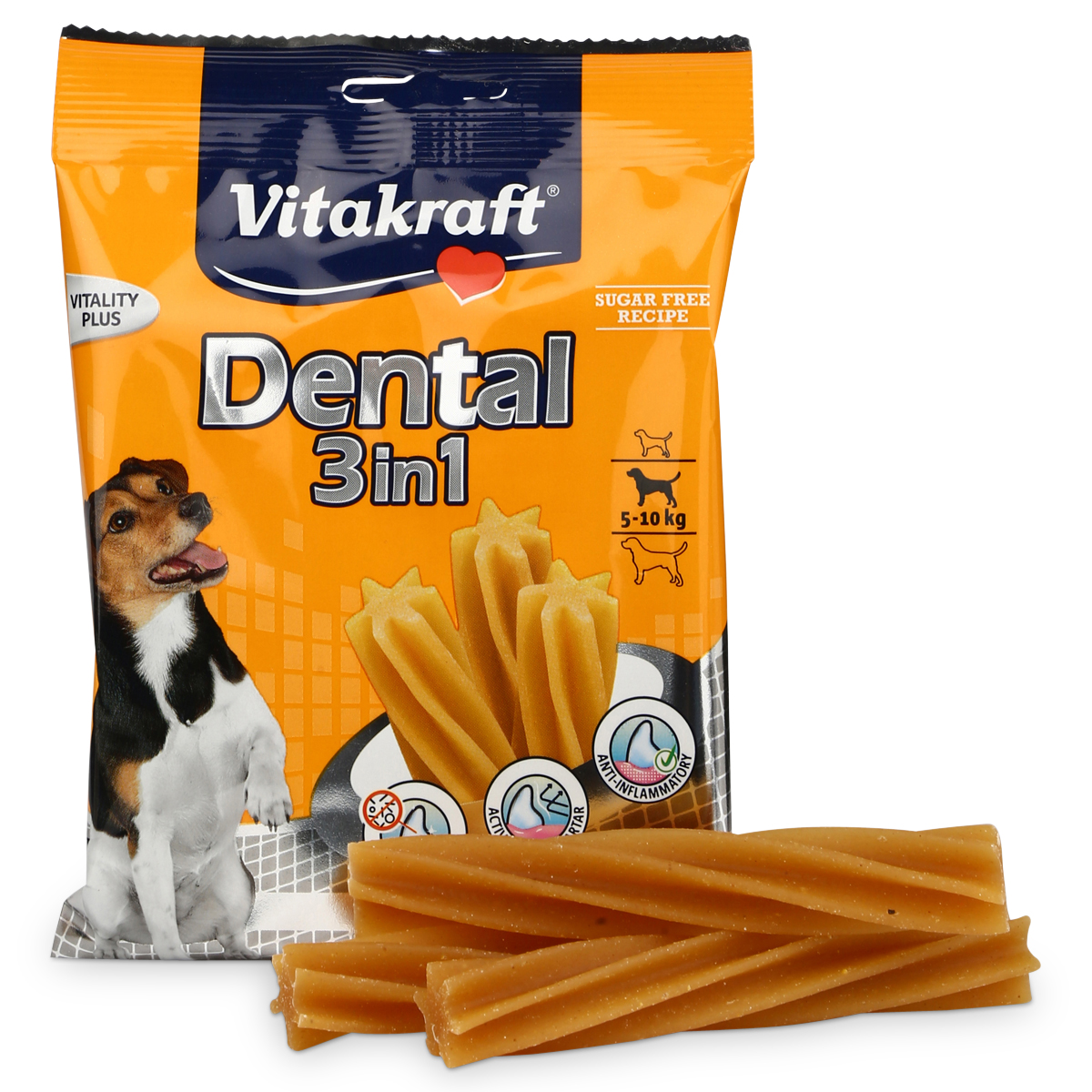 Levně Vitakraft Dental 3in1 Small 3 ks