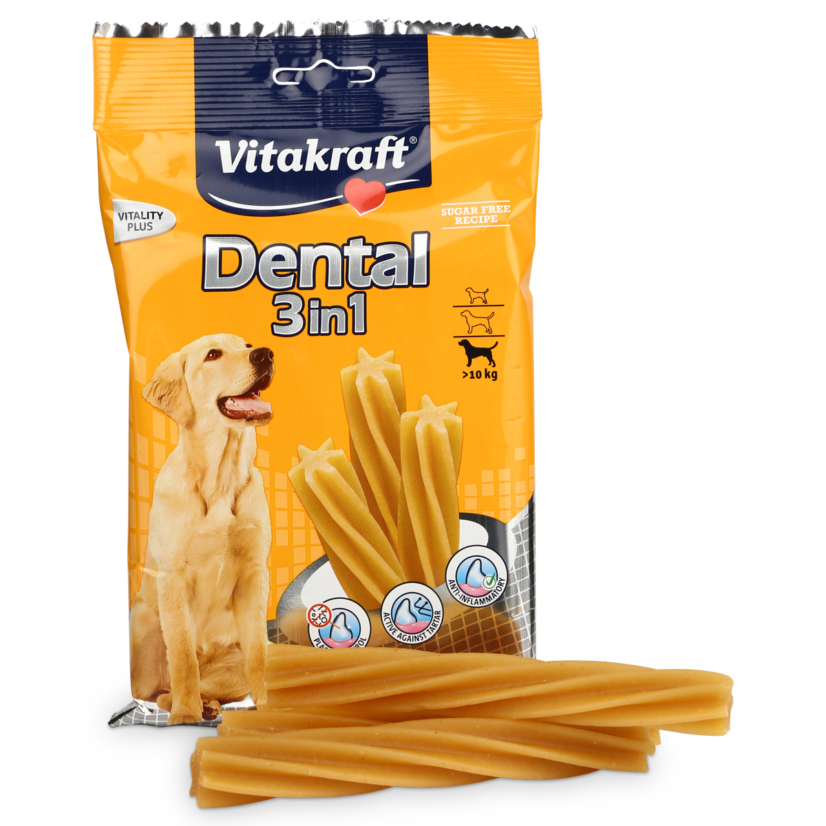 Levně Vitakraft Dental 3in1 Small 6× 3 ks