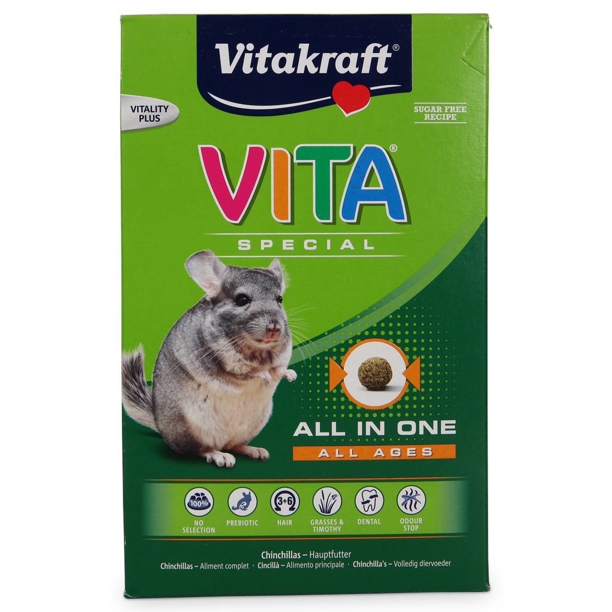 Levně Vitakraft činčily Vita Special All Ages 600 g